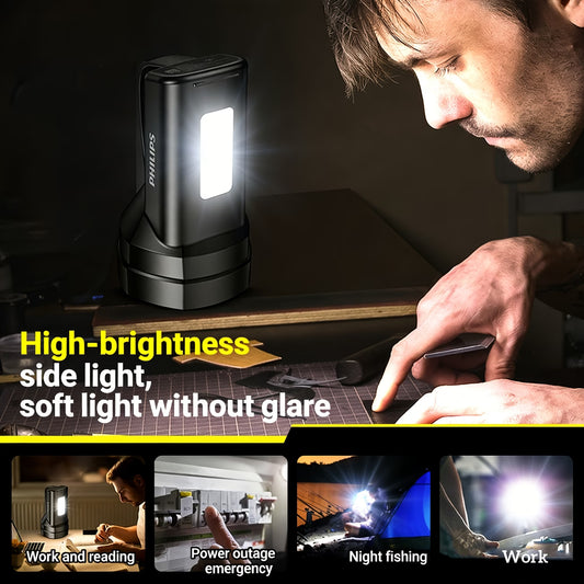 Philips Self-Powered Rechargeable Flashlight 6000mAh